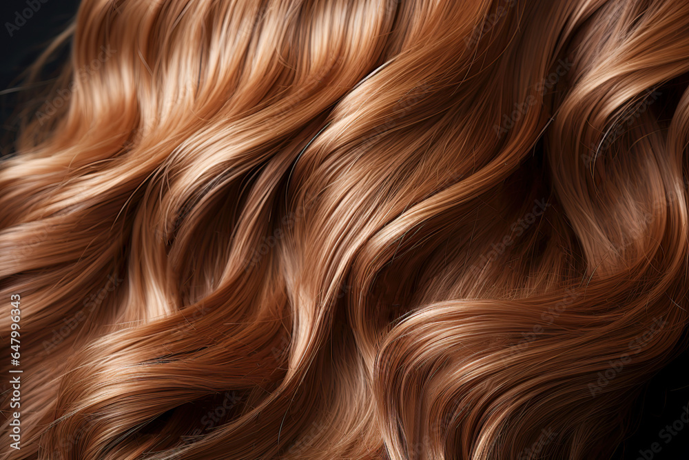 Back view of a Woman with Long Brown Caramel Balayage Hair colour for Advertising Cosmetic Product for Delicate Washes, Clean, Swirling Vortexes. Beauty salon, highlights hair colouring and styling. Back view of a Woman with Long Brown Caramel Balayage Hair colour for Advertising Cosmetic Product for Delicate Washes, Clean, Swirling Vortexes. Beauty salon, highlights hair colouring and styling.