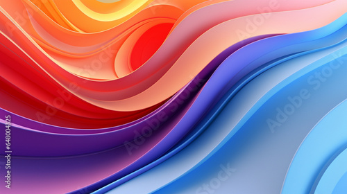 horizontal colorful abstract wave background can be used as texture  background or wallpaper
