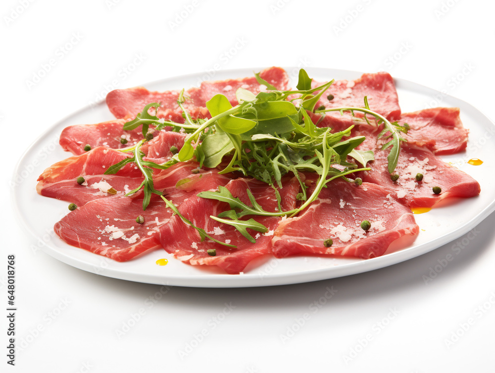 Carpaccio is a popular Italian appetizer or first course that typically consists of thinly sliced or pounded raw meat Carpaccio is a popular Italian appetizer or first course that typically consists of thinly sliced or pounded raw meat