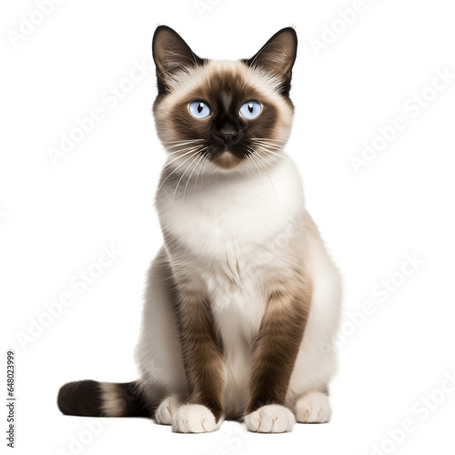 Snowshoe_cat_cute_whole_body_no_shadow_highest_resolu