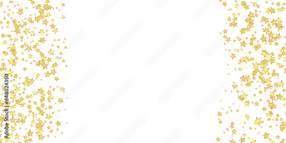 Magic stars vector overlay. Gold stars scattered Magic stars vector overlay. Gold stars scattered