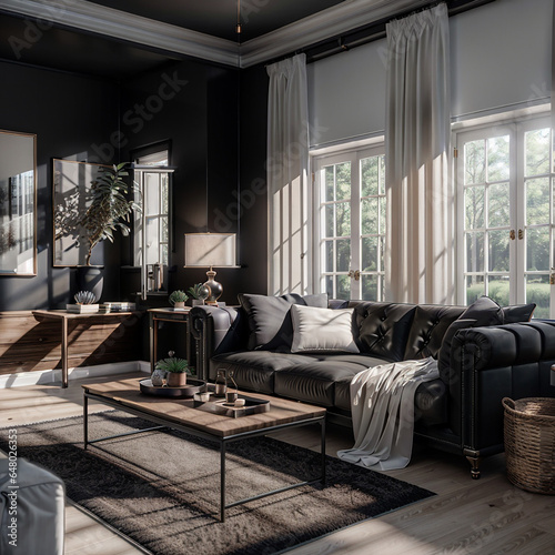 Modern Living Room Interior