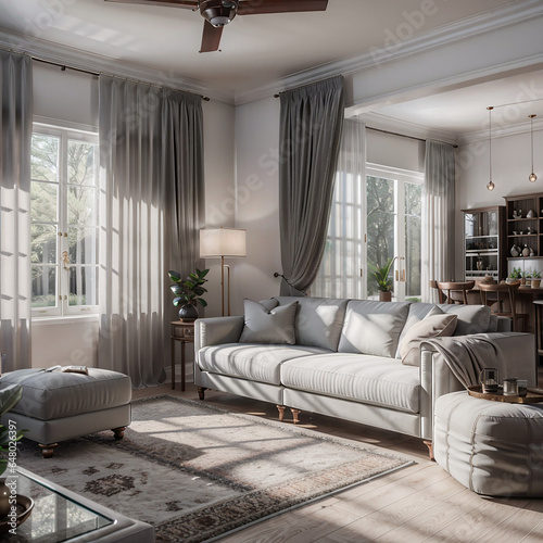 Modern Living Room Interior