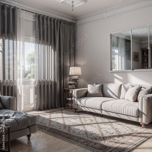 Modern Living Room Interior