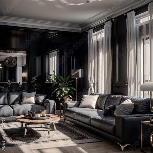 Modern Living Room Interior