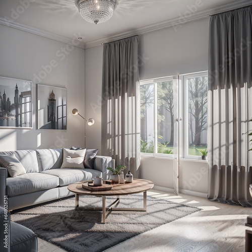 Modern Living Room Interior