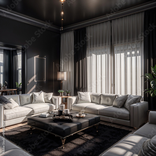 Modern Living Room Interior