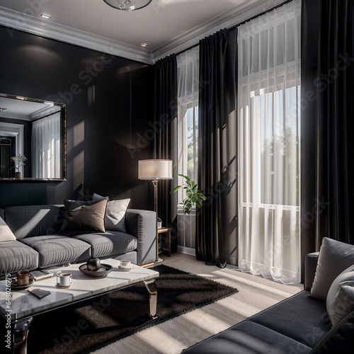 Modern Living Room Interior