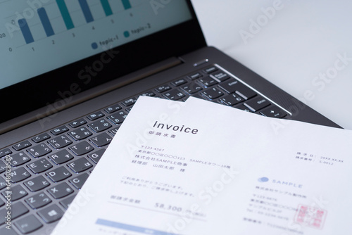 インボイス対応の請求書テンプレート