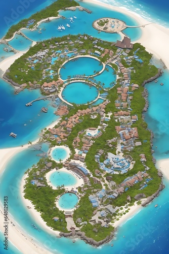 Write a travel brochure for an exotic island paradise.
