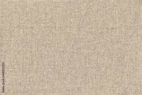 Beige cotton woven fabric texture background © stevanzz