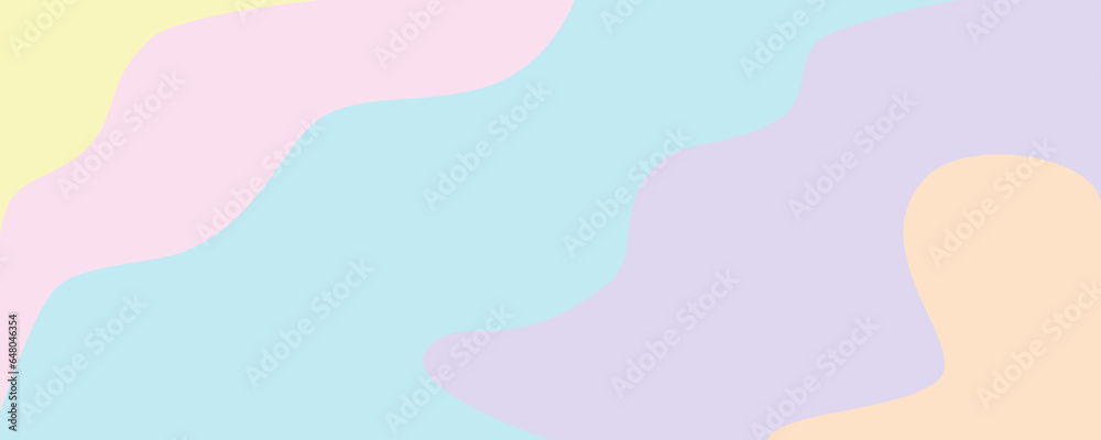 Pastel color wave pattern background. Pastel color wave pattern background.