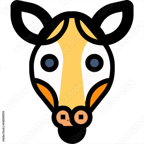 giraffe illustrations animal giraffe color