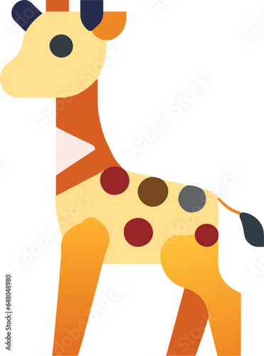 giraffe illustrations animal giraffe color