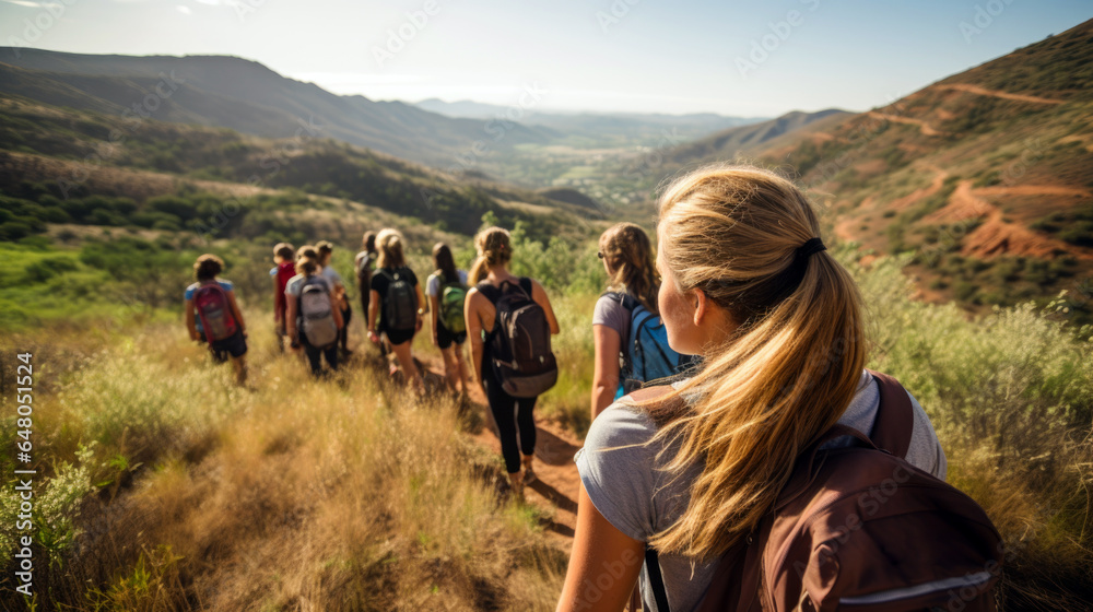 Scenic Hike: Friends and Family in the American Wildernes