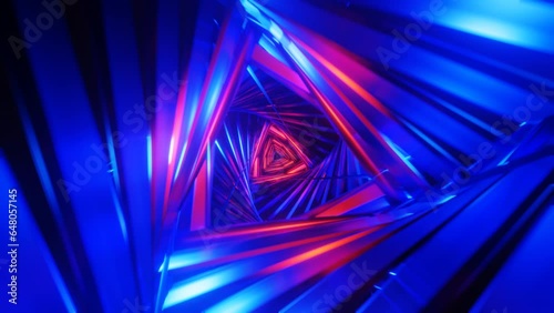 Neon disco strobes pulse in this VJ loop backdrop.