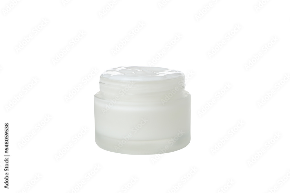 PNG, jar with cream, isolated on white background. PNG, jar with cream, isolated on white background.