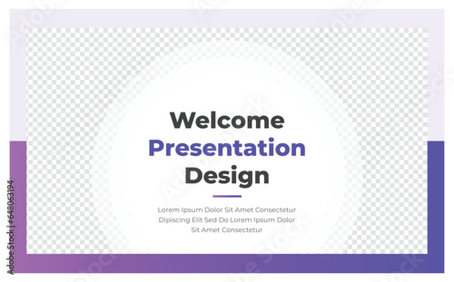 Digital marketing webinar post template or social media promotional design