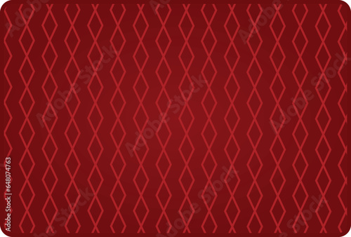 Red bath carpet. vector illustration