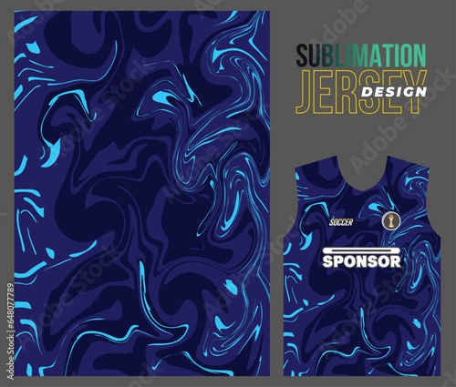 Vector jersey sports design for racing cycling football gaming motocross