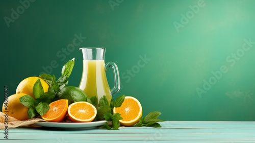 Solid eating with Workout and wellness eating less wellness and weight misfortune concept natural product Vegetable and orange juicenotebooktop see on blue wooden foundation Nourishment and wellbeing