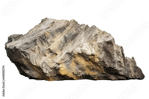 Rock stone cut out transparent isolated on white background ,PNG file ,artwork graphic design illustration.