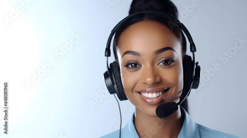 Service Excellence: Portrait of a Skilled African American Call Center Maven 