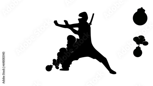 Ninja weapon, smoke bombs