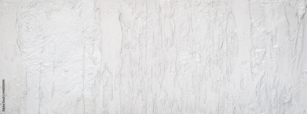 White or light gray grainy plaster texture background - obrazy, fototapety, plakaty 