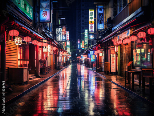 street in night