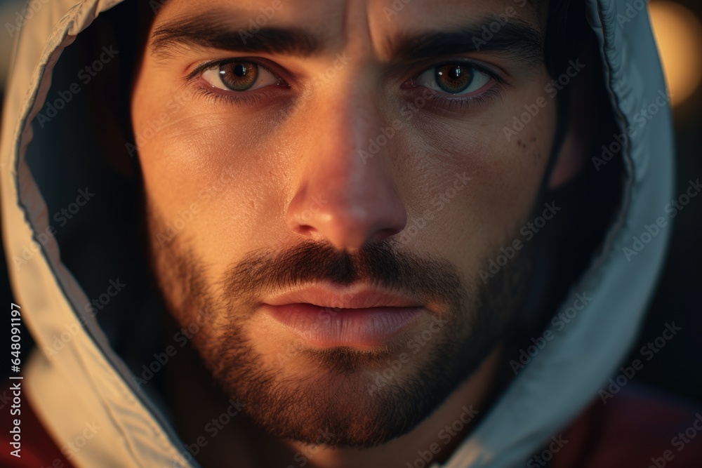 Portrait photo of a young male
