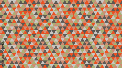 Colorful polygonal pattern background. Retro style polygonal background. Colorful triangle pattern. Colorful geometric triangle pattern.