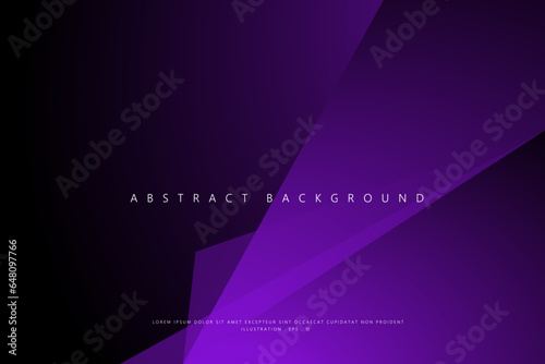 Abstract Geometric modern with Violet color background for template, poster, flyer design. Vector illustration