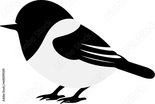 Chickadee Flat Icon