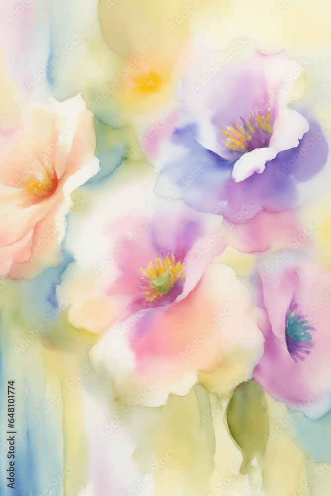 l graphics, delicate wild flowers, space for text l graphics, delicate wild flowers, space for text