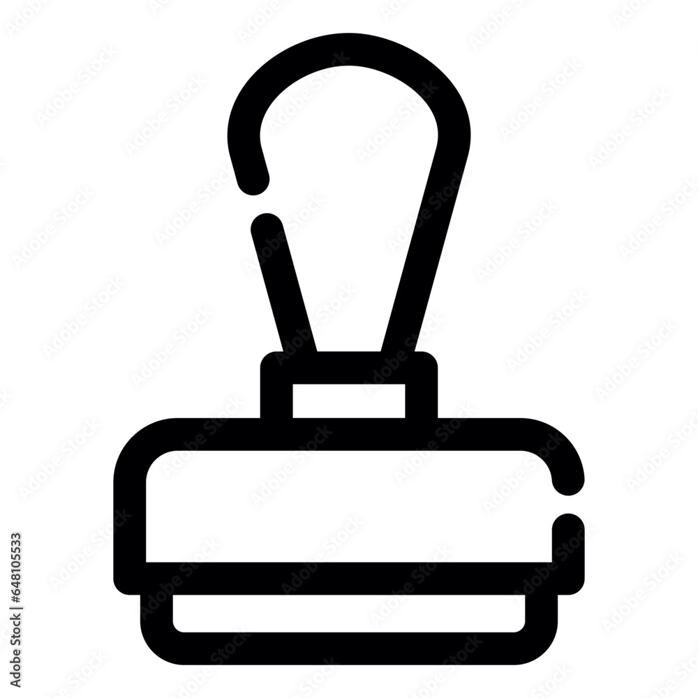 Obraz premium Stamp Icon