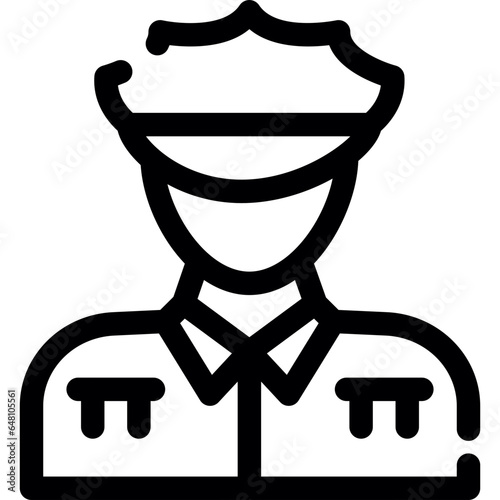Police Man Icon