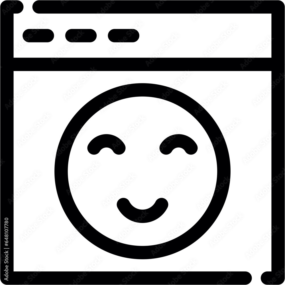 Fototapeta premium Web Site Icon