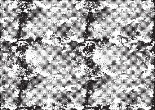 Halftones vector texture overlay. Monochrome abstract halftones background