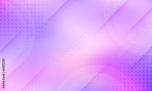 Modern abstract purple, pink gradient background with geometric elements, template for banner, poster, web design,