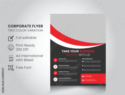 Corporate Flyer Design Template For Business