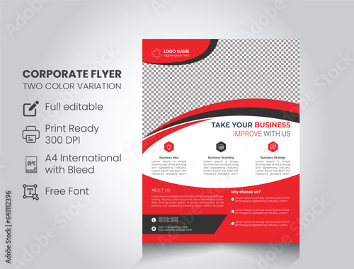 Corporate Flyer Design Template For Business