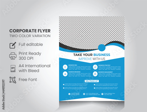 Corporate Flyer Design Template For Business