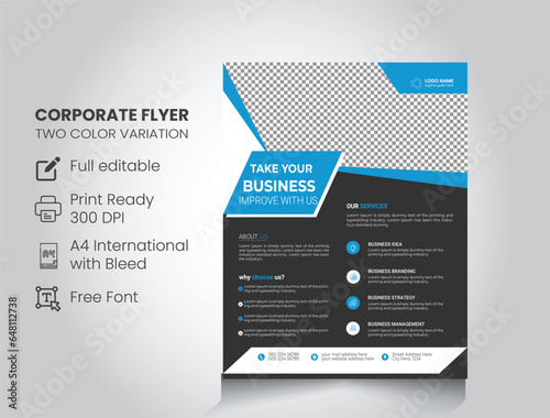 Corporate Flyer Design Template For Business