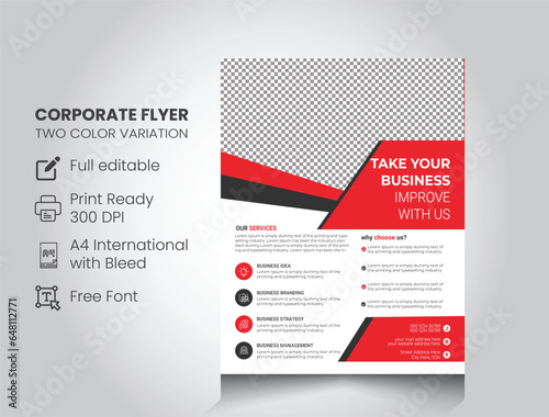 Corporate Flyer Design Template For Business