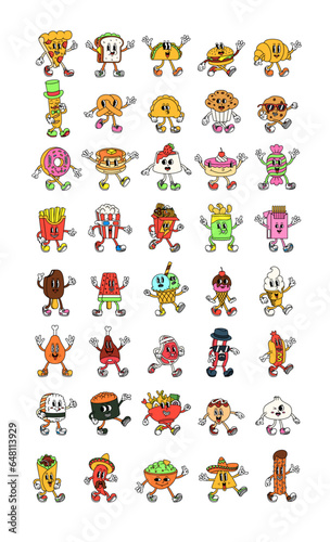 Flavor Frenzy Cartoon Characters