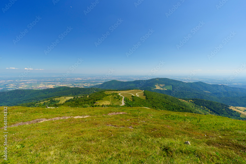 Fototapeta premium Grand ballon d'alsace en France