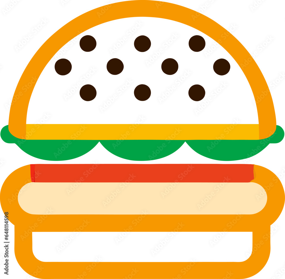 burger hamburger logo icon design line art burger hamburger logo icon design line art