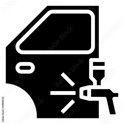 CAR DOOR6 filled outline icon,linear,outline,graphic,illustration
