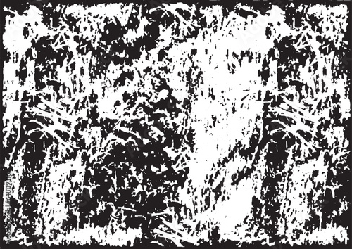 Woodcut vector texture overlay. Grungy abstract woodcut background